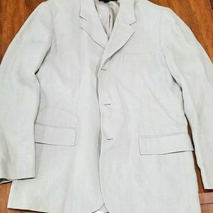 J. Crew 38r linen jacket blazer